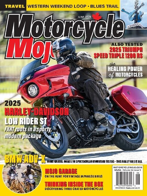 Title details for Motorcycle Mojo Magazine by Riptide Resources Inc o/a Motorcycle Mojo Magazine - Available